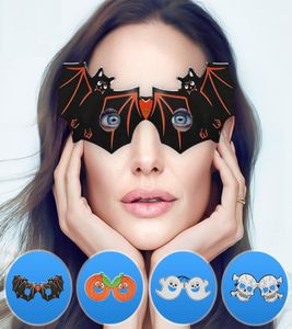 Lunettes en papier citrouille crâne fantôme chauve-souris, décorations d'halloween pour costumes d'halloween, cadeaux de fête, accessoire en verre, jouet 8280657