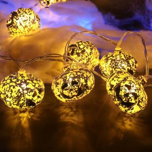 Pumpkin Skull Led String Lights Garland Halloween Light Decorations for Home Outdoor Battery Powered Holiday Party Lighting Decor D2.0
