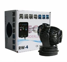 Pompes 110 ~ 240 V RW4 RW8 RW15 RW20 Aquarium Wave Maker Hélice Contrôle sans fil Pompe maître/esclave Série RW