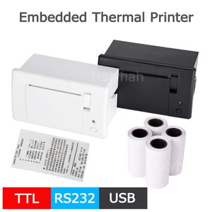 Pompes 58 mm Panneau Imprimante thermique intégrée Kiosque Mini Imprimante de réception avec interface RS232 TTL USB Utilisation pour ESC Pos Arduino