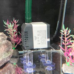 Pumps Aquarium Dompelpomp Bracket Shockabsorbing Verhoogde pad Acrylbeugel Ondersteuning Fixed Fish Tank Holder Water Pompbasis
