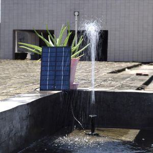 Kit de pompe à eau solaire 9V 1.8W, panneau solaire flottant, fontaine à énergie solaire pour bain d'oiseaux, étang, pompe à eau de jardin