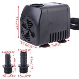 Pumps ue wtyczka 220V 20W 1000L/h zatapialna fontanna powietrza akwarium woda akwariowa pompa dropship