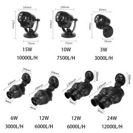 Pompen Wave Maker Wavemaker waterpomp voor aquariumvissen Aërobe dompelpomp Watercirculatiepomp Stromingspomp Surfpomp 220V