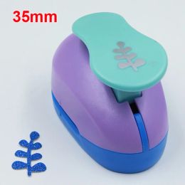 PUNK 1PC Kerstboom Ceder Oak blad Craft Punch Scrapbooking School Diy Gift Cedar Paper Cutter Eva Foam Trees Hole Punches