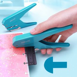 Punch Creative Mushroom Hole Forme Punch pour H Planner Disc Ring DIY Paper Cutter ttype Puncher Craft Hine Bureaux Stationery