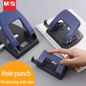 Punch Double Hole Puncher Petite grande machine de reliure manuel de l'anneau de liant A4 Paper Punch Punch Paper Paper Stationry Bo