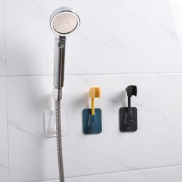 Support de douche sans poinçon, base fixe, support de pomme de douche, accessoires de salle de bain et de douche