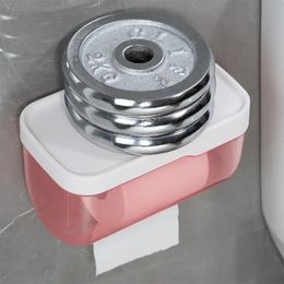 Caja de soporte de papel higiénico sin golpes en la caja de almacenamiento higiénico de almacenamiento de papel higiénico Toalla de papel de papel Baño de almacenamiento de la cocina para la toalla de papel de cocina