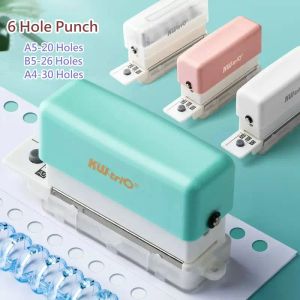 Punch Multifunction 6 Hole Punching Machine voor A520, B526, A430 Hole Punch Paper Punchers voor kantoorbinding