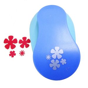 Punch Nouvel livraison gratuite 4Patterns Flower Papet Punch Large Scrapbooking Creative Craft Hole Punch CardoSing Carte Cutter