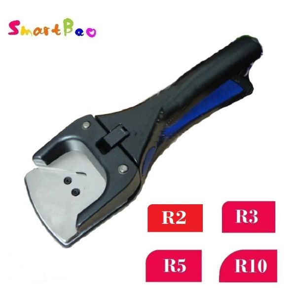 Punch R2 R2 R5 R10 Corner Punch Garm Boor Rounder Round Cutter CHOMPER EXTERIOR PARA PAPEL, Tarjeta PVC, etiqueta, foto, película, aluminio de cuero