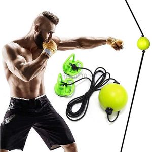 Bolas de boxeo Boxeo Quick Puncher Reflex Ball Bola de velocidad de boxeo para Muay Thai MMA Entrenamiento físico para deportes Equipo de fitness profesional HKD230720