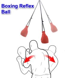 Punching Balls Boxe Reflex Ball Vitesse Exercice Combat Sac De Sable Gymnase À Domicile Suspendu Formation Sac De Frappe Pour Boxe Vitesse Agilité Workout Equipmen 230808