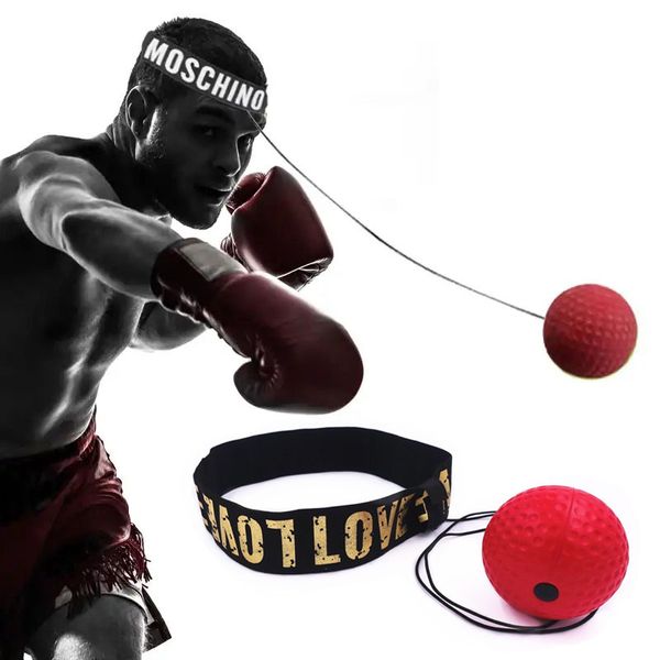 Pelotas de boxeo Boxeo Reflex Speed Punch Ball MMA Sanda Levantamiento de reacción Mano Ojo Entrenamiento Gimnasio Muay Thai Fitness Ejercicio Boxe Accesorios 230824