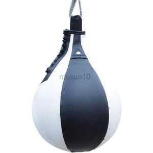 Ponsen Ballen Boksen Speed Ball Peervorm PU Speed Bag Boksen Bokszak Swivel Speedball Oefening Fitness Training Bal HKD230720