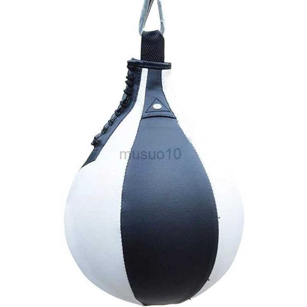 Punching Balls Boxe Vitesse Balle Poire Forme PU Vitesse Sac Boxe Sac De Frappe Pivot Speedball Exercice Fitness Balle D'entraînement HKD230720