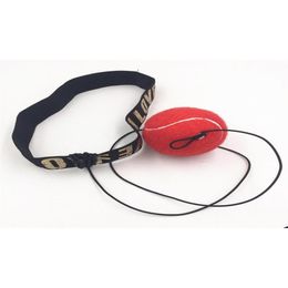 Boksballen Vechtboksbaluitrusting met hoofdband Voor reflexsnelheidstraining Rood22911143810 Sport buitenshuis Fitnessbenodigdheden Box Dhljf