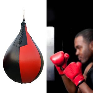 Punching Balls Gonflable Exercice Gym Fitness Suspendu Durable En Cuir PU Sac De Frappe Maison Portable Forme De Poire Avec Pompe Balle De Vitesse Pour La Boxe 230617