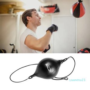 Punching balls kwaliteit ontwerp pu lederen peer bokszak reflex snelheid fitness training dubbele uiteinde 2211304188040 116