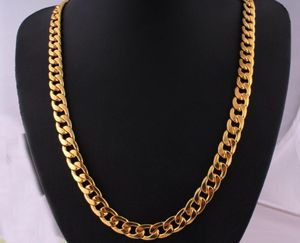 Punk hiphop Gold Chain Rapper Men Colliers Street Fashion Popul Metal Alloy Long Chain Decorative Bijoux présent9135718
