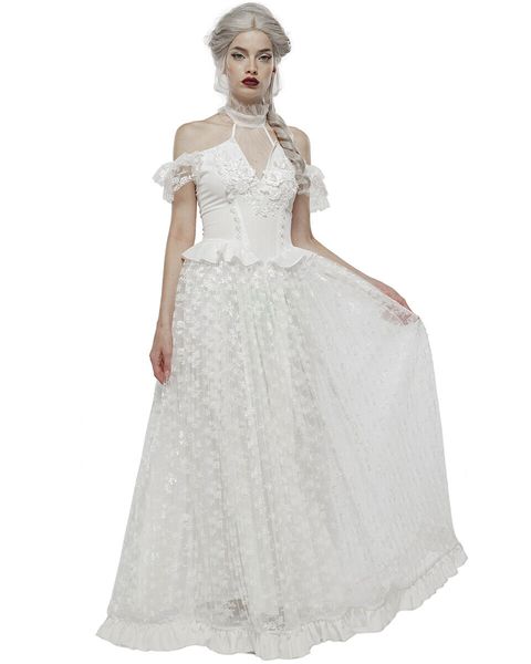 Punk Rave Gothique Fée Robe De Mariée 2023 Victorien Medival Dentelle Boho Robes De Mariée Corset Bohème Pays Civil Robes De Mariée Vestidos De Novia hippie Robes Mariee