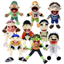 Puppets 124 stks Jeffy Handpop Feebee Rapper Zombie Pluche Pop Speelgoed Talkshow Muppet Ouder-kind Activiteit Playhouse Cadeau voor Kinderen 230617