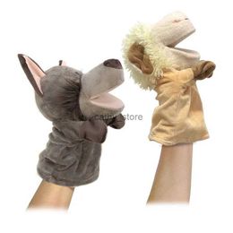 Puppets gevulde pluche dieren speelgoed handvinger verhaal poppenspel kawaii poppen educatieve babyspeelgoed leeuw olifant konijntje aap kinderen cadeau23122222