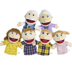 Puppets Gevulde Pluche Handpoppen Mond Opening Puppets Speelgoed Familie Rollenspel Speelgoed Puppets Kinderen Storytelling Kawaii Dolls Gift 230803