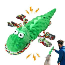 Puppy Chew Toys for Disting Agressive Chewers Tug interactif de guerre Cleany Nettoyer Toy Supplies pour animaux de compagnie outils 240508