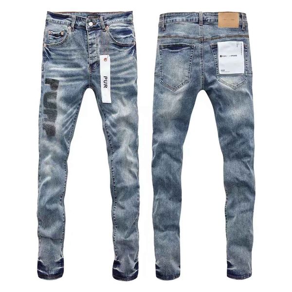 PUR MENS DENIM Designer Jean Womens Jeans Jambe Low Rise Pantalons Straight Design Retro Streetwear Sweat Pantals Denim Cargo Hip Pantal