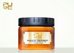 PURC masque capillaire magique 120 ml réparations en profondeur dommages racine cheveux traitement du cuir chevelu Lotion nourrissante soin capillaire revitalisant livraison rapide 3327283