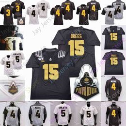 Purdue Boilermakers voetbaljersey NCAA Drew Brees Aidan O'Connell King Doerue Charlie Jones Jefferson Humpich Allen