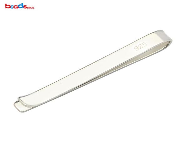 Pure 925 Sterling Silver Tie Clip Men039s Joyería de barra de corbata Hacer un regalo de boda ID365155100785