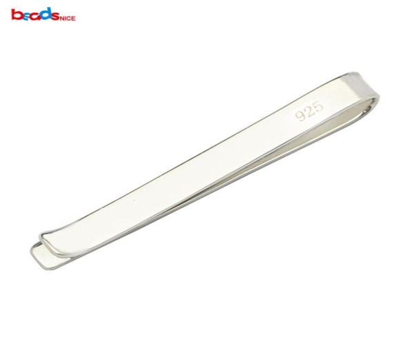 Pure 925 Sterling Silver Tie Clip Men039s Bar Bar Joyería haciendo Regalo de boda ID365153303318