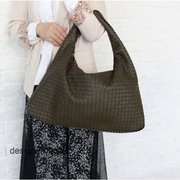 Pure Bag Large Hop Casual Boteega Teen Handmade Hobo Soft Jodie Sacs tissés Designer Cowhide Venetas Western 2024 Cuir Super Underarm Sac à main LFZN