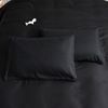 Ensembles de literie pure couvertures de couette noire lin linge massif en euro libelt gris couvercle couvercle shams 200x200 140x200 220505