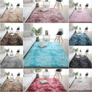 Pure tapijten voor woonkamer grote pluizige tapijten anti -slip ruige ruige tapijt eetkamer huisvloer Mat 80x120cm