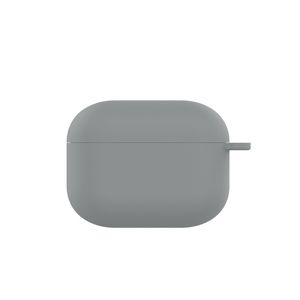 Pure Kleur Drop-proof Beschermende Oortelefoon Gevallen Voor Airpods 2 3 Pro2 Anti-vingerafdruk Bluetooth Siliconen Hoofdtelefoon met Haak