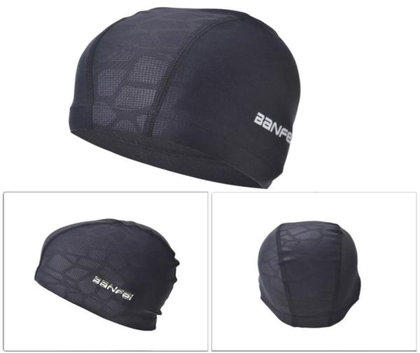 Tela impermeable elástica de Color puro para proteger las orejas, pelo largo, deportes, piscina, sombrero, durabilidad, gorro de natación, tamaño para hombres y mujeres 9601882