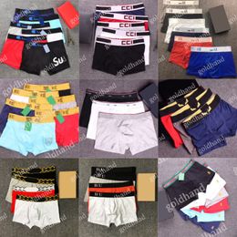 Sexy herenslips onderbroek Designer Sport ademende boxers Hoge kwaliteit katoenen ondergoed Meerkleurige optie