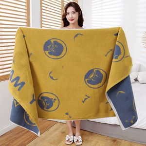 Serviette en coton pur concepteur de luxe pour canton de lave-toile serviette de bain douce lavage doux serviette serviette ménage absorbant facture de lettre de lavage de lavage des serviettes CAD2404122 CAD2404122