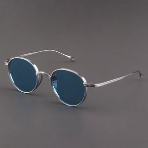 Lunettes de soleil polarisées ovales pures, monture pour hommes, lunettes UV400, pour conduite en plein air, 240314