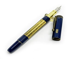 Pure Pearl High Quality Classic Fountain Pen Egyptian Love Series Twocolor Special Octagon Barrel met serienummer luxe stati1820075