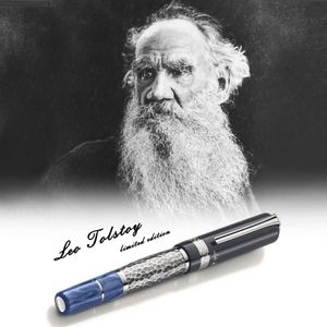 PURE PEARL Bolígrafo de lujo de alta calidad Classic Limited Edición especial Gran escritor Leo Tolstoy Victor Hugo Writing Smooth 300z