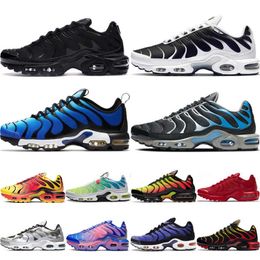 Heren SE Tn plus heren dames hardloopschoenen tn zapatos Triple Zwart Wit Oreo Sky Blue Hyper Blue heren Trainer Sport Outdoor Schoenen Eur 36-45