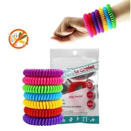 Pure Repellent Anti Mosquito Eva Elastische natuurlijke polsband voor volwassen en kinderen Pest Control Bracelet 0408