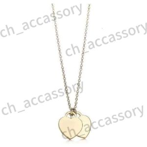 Puur zilveren echt teken Tiffanyjewelry ketting tiffanynecklace liefde hanger ontwerper vrouwen mannen ketting hoge kwaliteit tiffanyjewelry goud 986 670