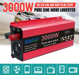Pure Sine Wave Inverter 3000W 2200W 1600W 1000W Voltage DC 12V 24V tot AC 110V 220V Transformator Power Converter Solar Inverter22215234