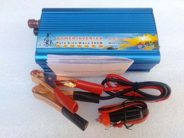 Pure Sine Wave Solar Inverter DC 36V a AC 220V 50Hz 500W Inverter portátil Generador